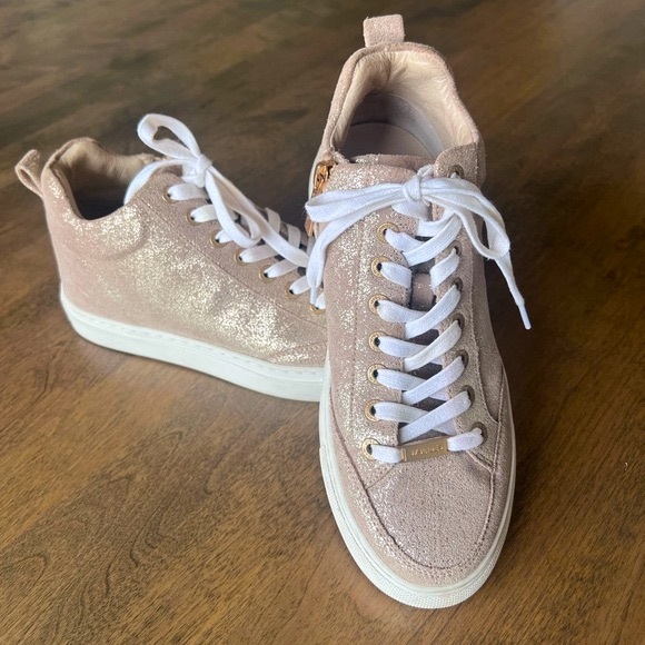 J Slides Shoes - J Slides Gold Sneakers